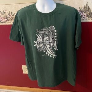 Knights Apparel Dark Green Hawaii Graphic Tee